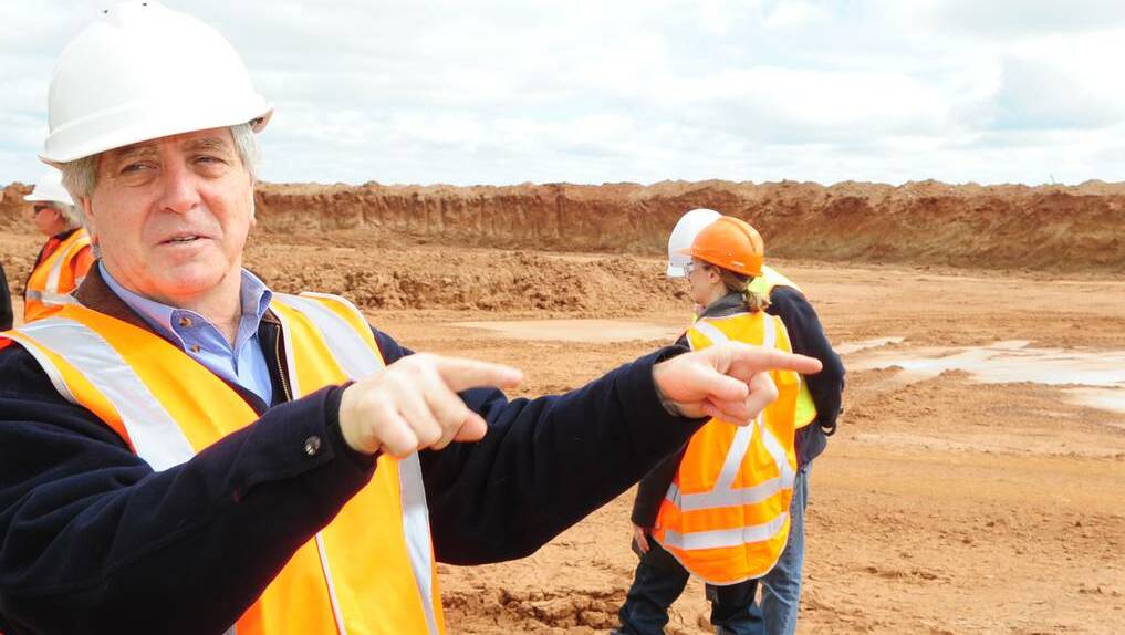 LEADING THE WAY: Alkane Resources' managing director Ian Chalmers is at the forefront of talks aimed at securing funding for the $1billion Dubbo Zirconia Project. Photo: File 
