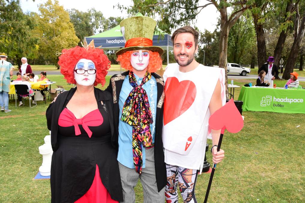 A Mad Hatter's Tea Party at Macquarie Lions Park on Saturday marked the second birthday of headspace Dubbo.