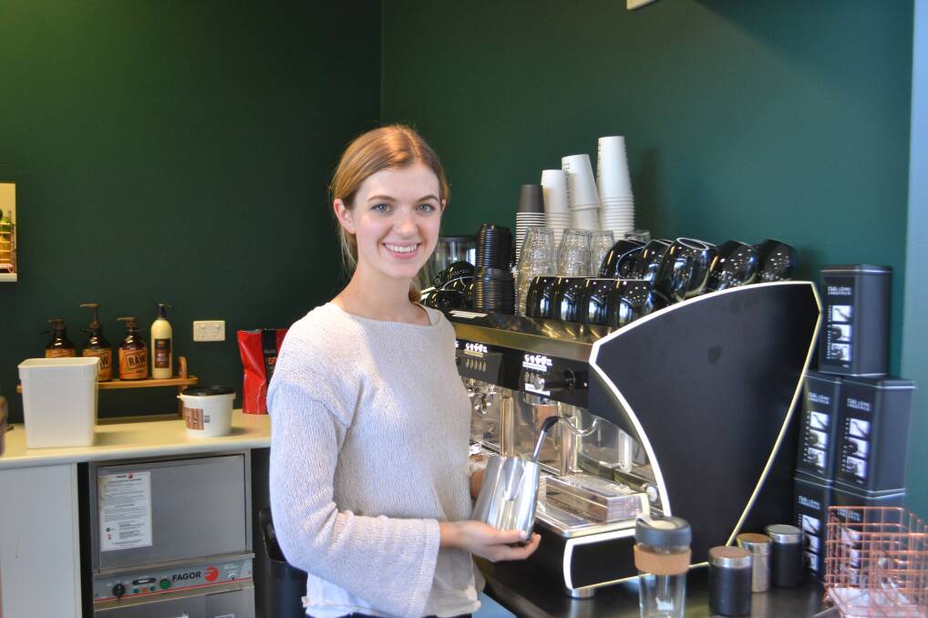 Coffee enthusiast: Georgia Stevens new venture The Gallery will aim to draw a younger clientele. Photo: Antonia O'Flaherty