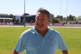 Terry Hill at Dapto last year for the launch of the Megastar. Picture supplied