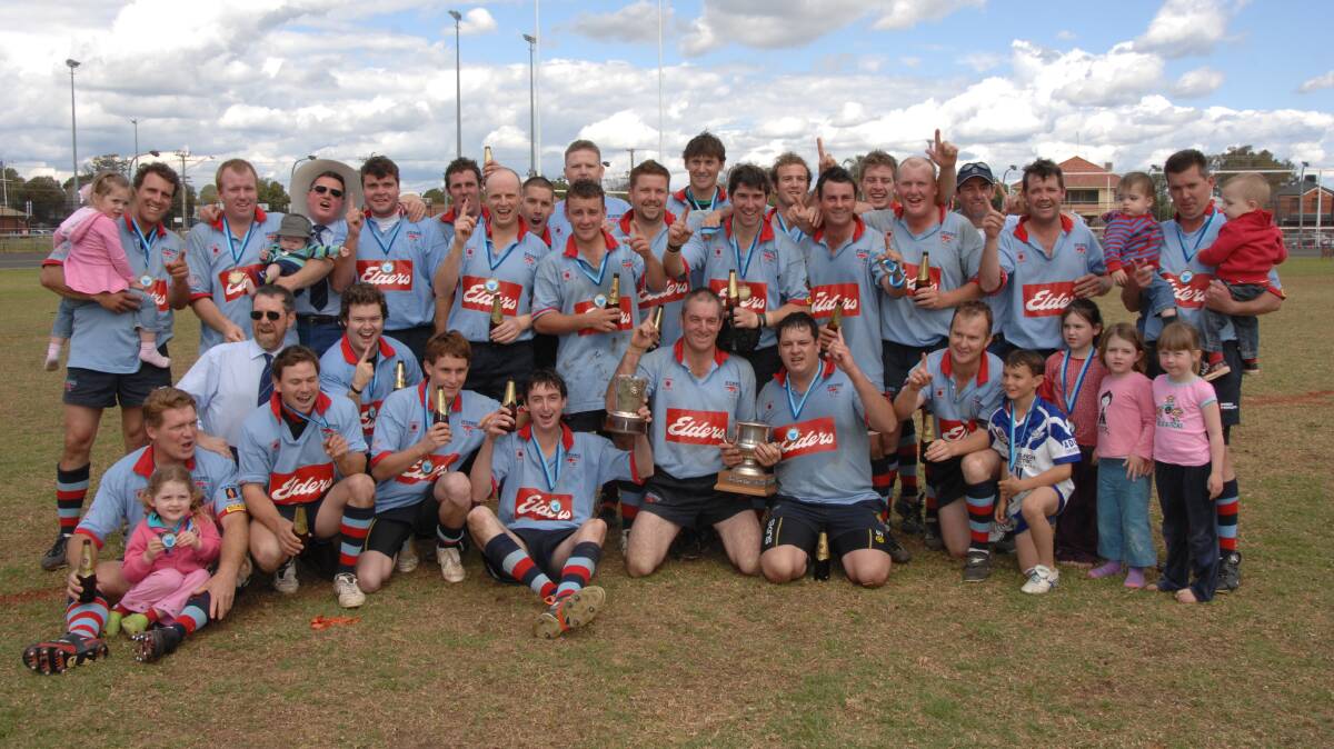 WINNERS: The 2007 third grade premiers, who will reunite on Saturday. Photo: FILE