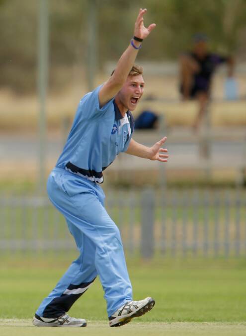 CHOSEN: Ben Patterson in action for NSW at last season's NICC.