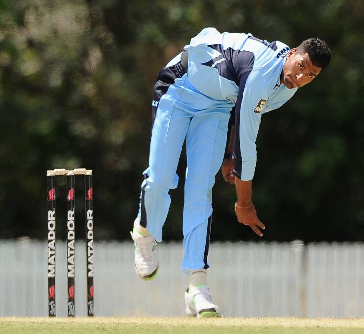 IN TOWN: Gurinder Sandhu will be joined by fellow NSW cricketer Will Somerville at Dubbo as part of the Country Blitz. Photo: GETTY IMAGES
