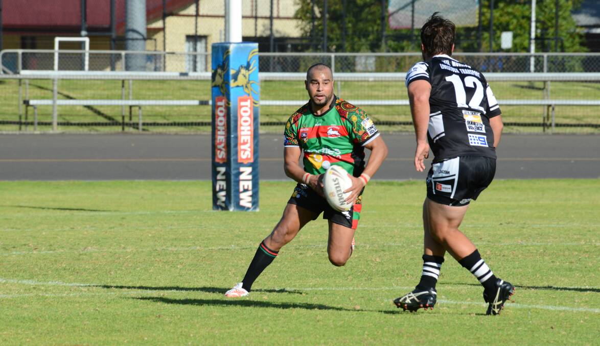 MAKING A MOVE: Steve Riley has been a constant in the halves for Westside in recent times but has been named at fullback for Saturday's clash with Wellington. Photo: BELINDA SOOLE