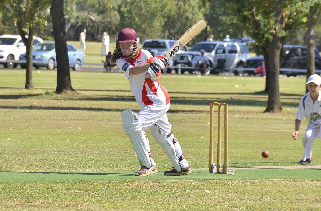 LEAGUE OF THEIR OWN: Emily Atlee and her fellow junior female players will benefit from the introduction of the Thunder Girls Cricket League. Photo: PAIGE WILLIAMS