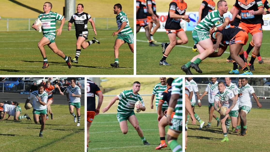 SELECTED: CYMS players (clockwise from top left) Alex Bonham, Lincoln Kavanagh, Jyie Chapman, Jarryn Powyer and Kieran Cubby-Shipp have all been named for the Western Rams.