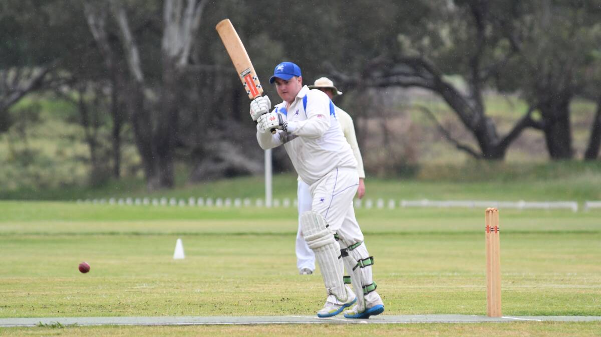 VICTORY: Luke Patis and his Macquarie White teammates scored a win over CYMS Green. Photo: BELINDA SOOLE