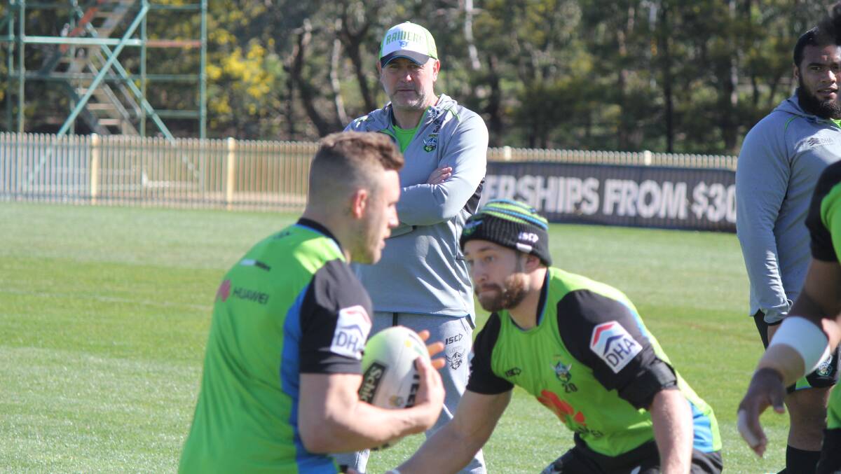 RUMOURS: Dubbo's Dean Pay has been linked with the Canterbury Bulldogs coaching role. Photo: CANBERRA RAIDERS