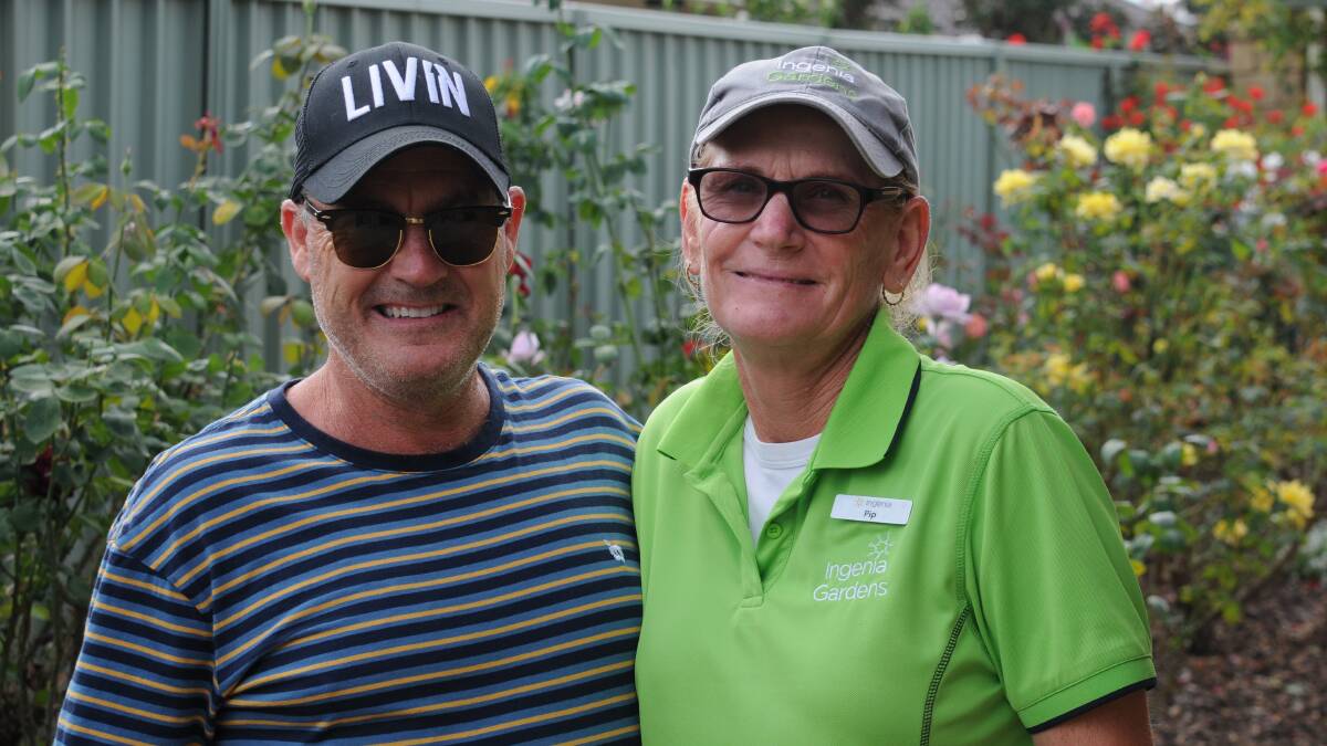 Mark Meredith and Pip Downey of Ingenia Gardens have helped make the Tradies Breakfast an important event on the calendar for many people. Picture by Tom Barber