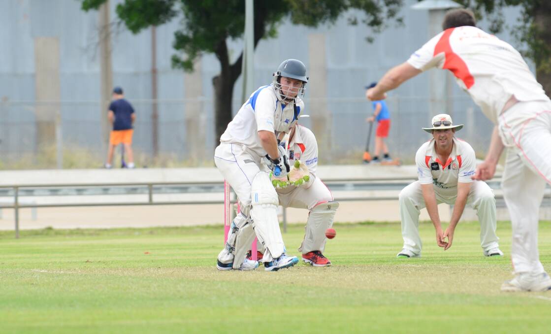 TOP FORM: Ed Haylock, coming off a massive hundred last week, is one of a number of in-form batsmen set to face South Dubbo this weekend. Photo: PAIGE WILLIAMS