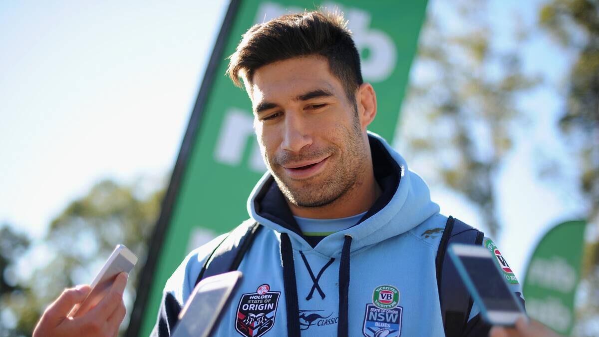 MOTIVATED: James Tamou is hoping for a big game on Sunday to boost his chances of playing State of Origin again. Photo: GETTY IMAGES