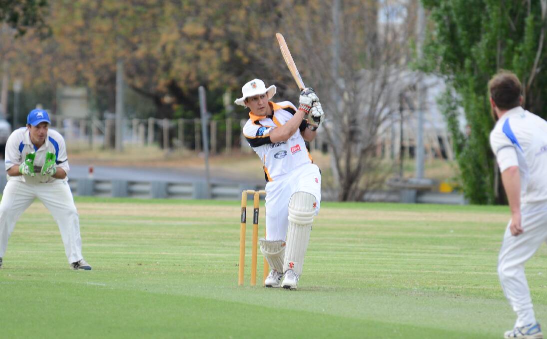EFFORT: Daniel Coen was solid with both bat and ball for Newtown during the side's round one RSL-Pinnington Cup win over Macquarie. Photo: BELINDA SOOLE