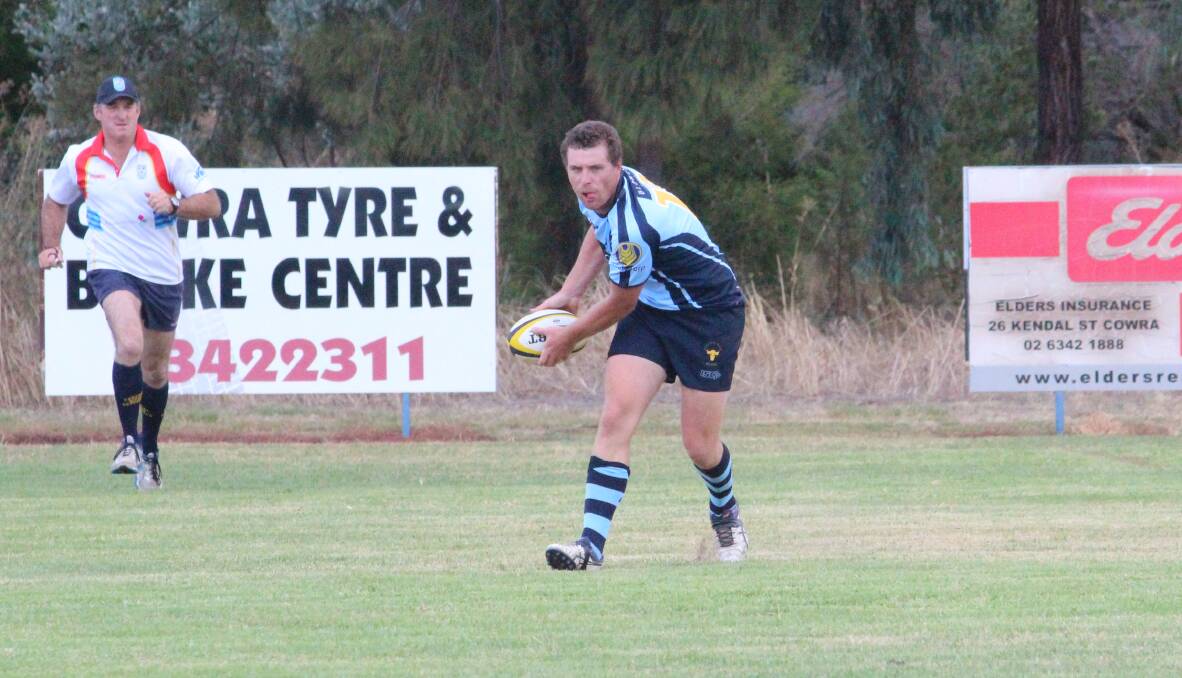 REPRESENT: Dubbo Kangaroo Anthony Golding again played for the Central West Blue Bulls on Sunday. Photo: MATTHEW CHOWN