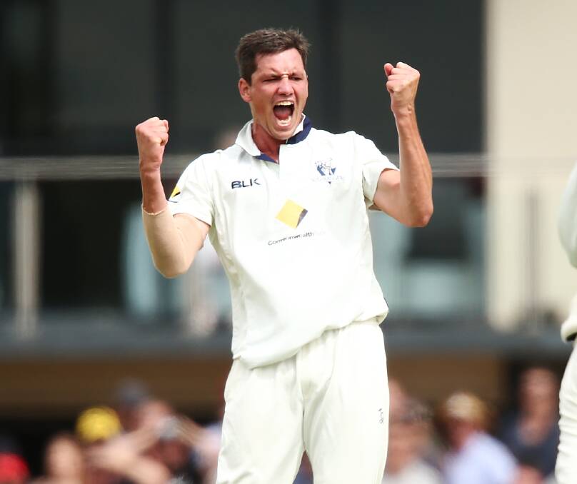 WICKETS: Chris Tremain has been one of Victoria's best bowlers all season.