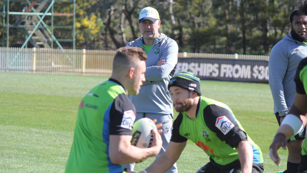 INTEREST: Dubbo's Dean Pay played 108 matches for the Bulldogs before embarking on his coaching career. Photo: CANBERRA RAIDERS