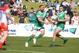 Claude Gordon in action for Dubbo CYMS during the 2023 Peter McDonald Premiership grand final. Picture by Amy McIntyre