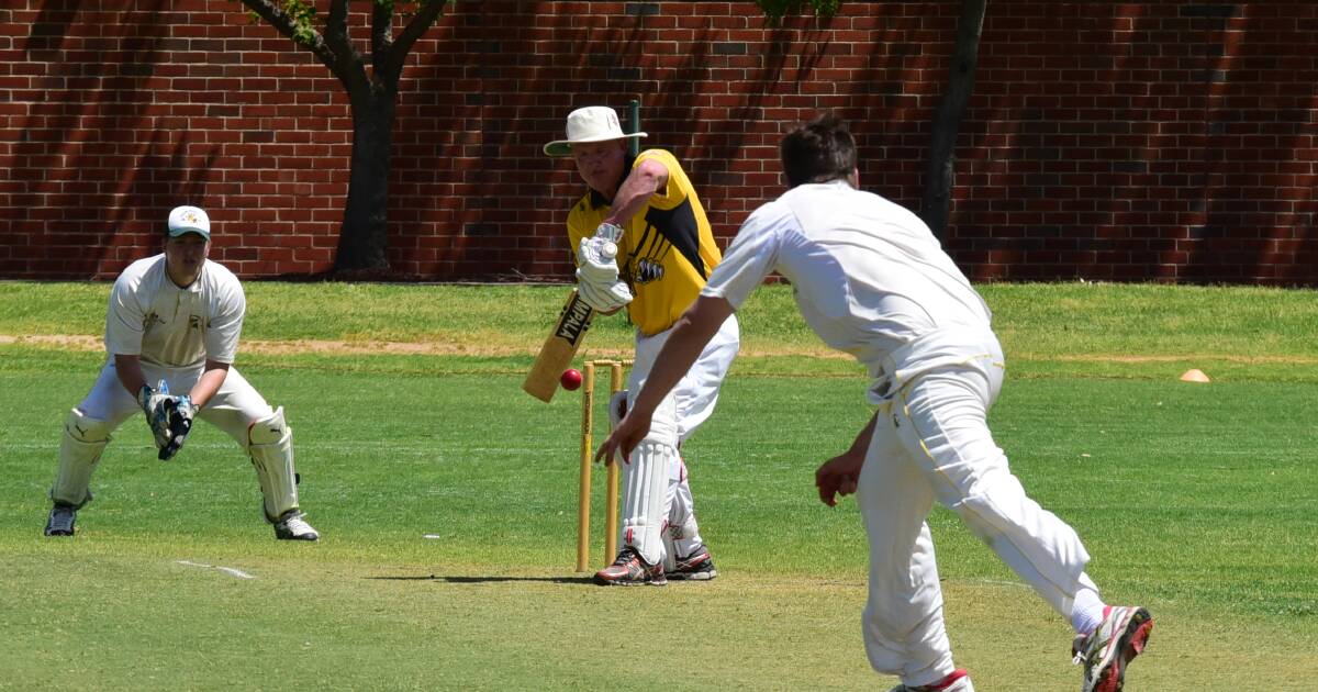 WINNING RETURN: Mick Kempston made a Whitney Cup comeback on Saturday and showed he still had it, scoring a half-century in Newtown's win over South Dubbo. Photo: PAIGE WILLIAMS
