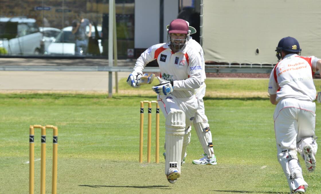 BATTING LACKING: The likes of Colts' Matt Keenan will be hoping to do much running between the wickets on Saturday. Photo: BELINDA SOOLE