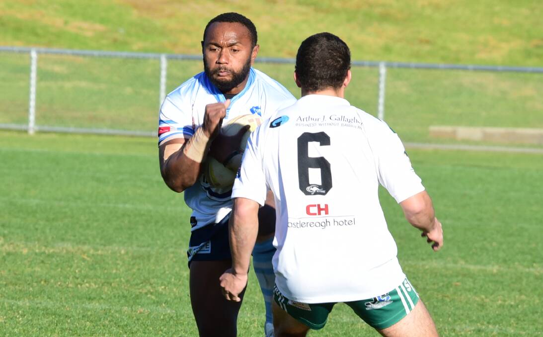 HE'S BACK: Halfback Etuate Gusuivalu is expected to return for Dubbo Macquarie this weekend. Photo: BROOK KELLEHEAR-SMITH