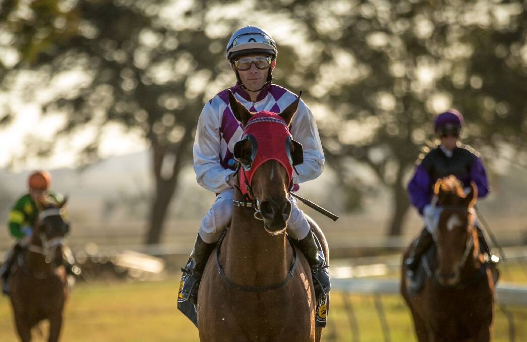 TREK TO SUCCESS: Dubbo jockey Kody Nestor continued his outback tour with two wins at Birdsville. Photo: JANIAN MCMILLAN (www.racingphotography.com.au)