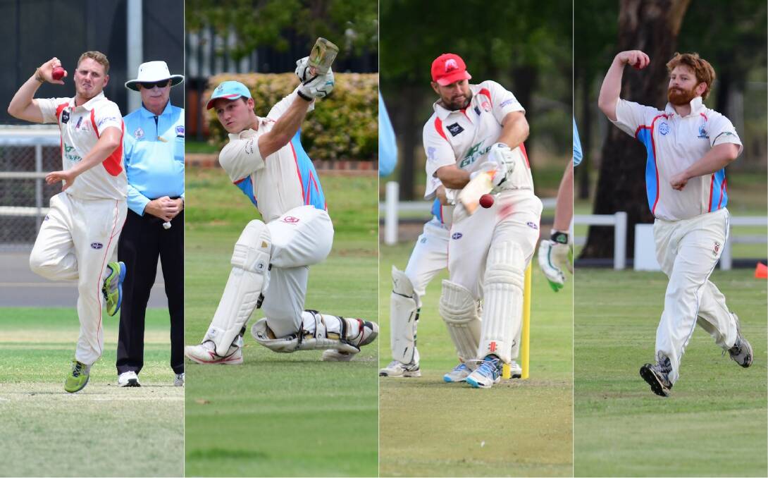 GAME CHANGERS: Greg Buckley, Ben Patterson, Wes Giddings and Adrian Carey will be key in the final.