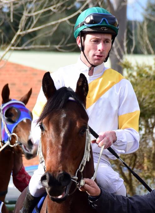 IN THE SADDLE: Dubbo's Kody Nestor will ride in the Gold Cup on Tuesday.