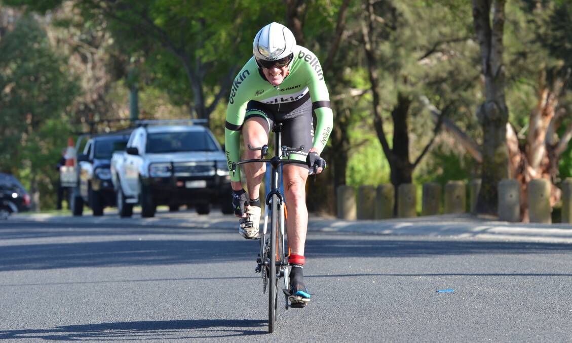 RACE ON: Mark Windsor is set to compete in the Cowra Interclub Triathlon on Sunday.