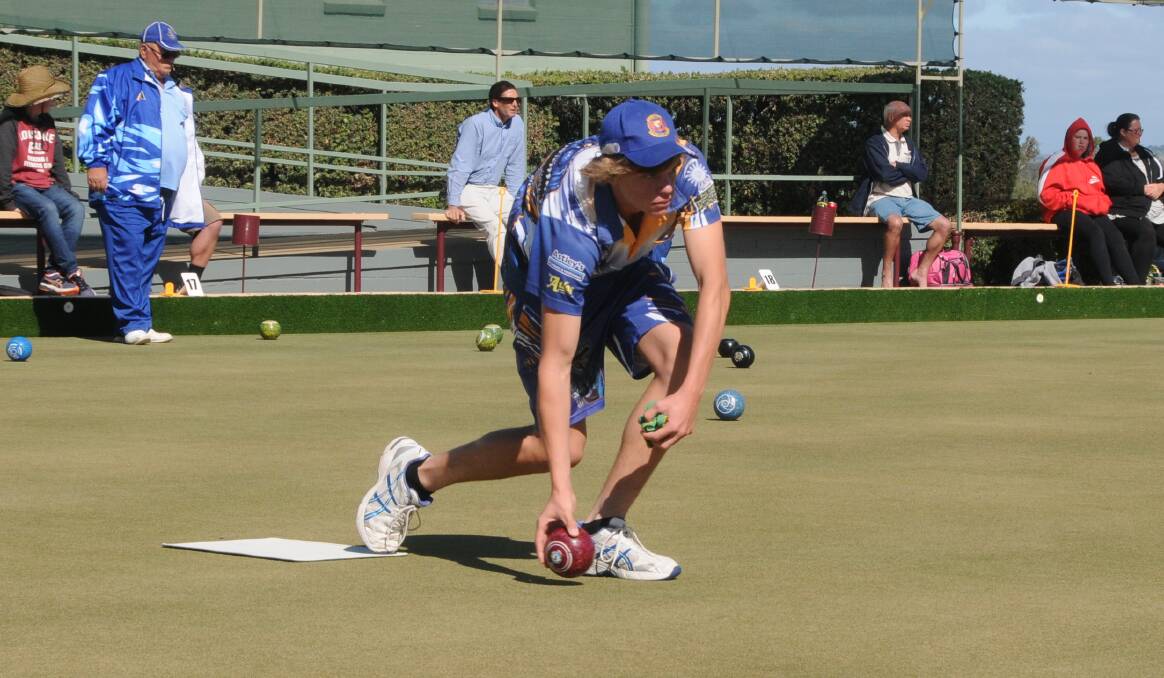 TALENT: Hayden Barrow will fly the flag for the local area at this weekend's bumper tournament. Photo: JENNIFER HOAR