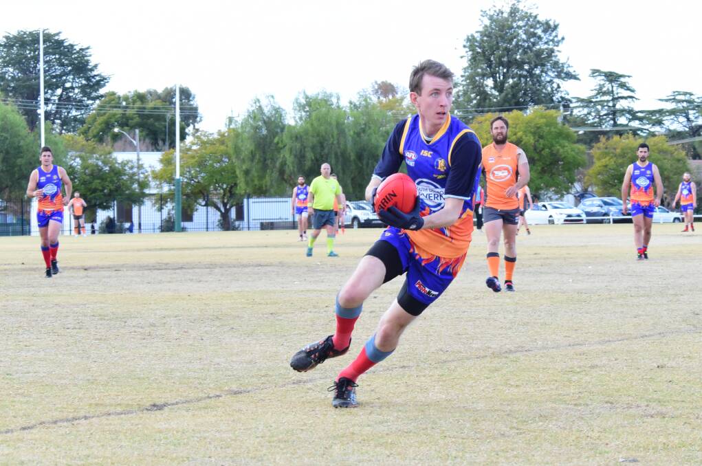 YOUNG GUN: Dubbo Demons junior Dean Gould has returned to the club in recent weeks and had made an immediate impact. Photo: PAIGE WILLIAMS