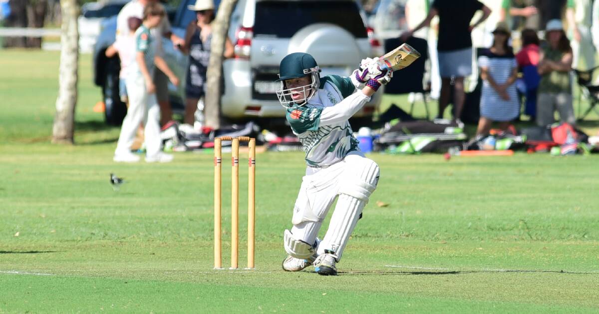 BACK AT IT: Riley Chaseling and local junior cricketers will kick off their seasons this weekend around Dubbo. Photo: CHERYL BURKE