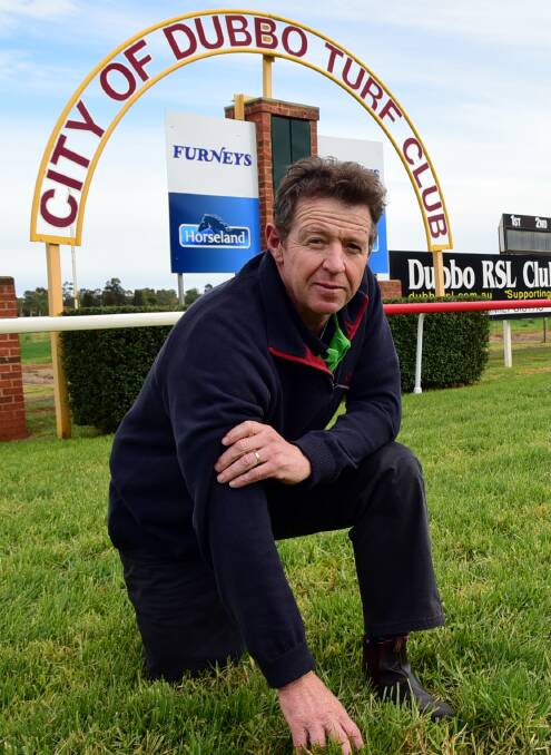 DISAPPOINTED: Dubbo Turf Club general manager Vince Gordon.
