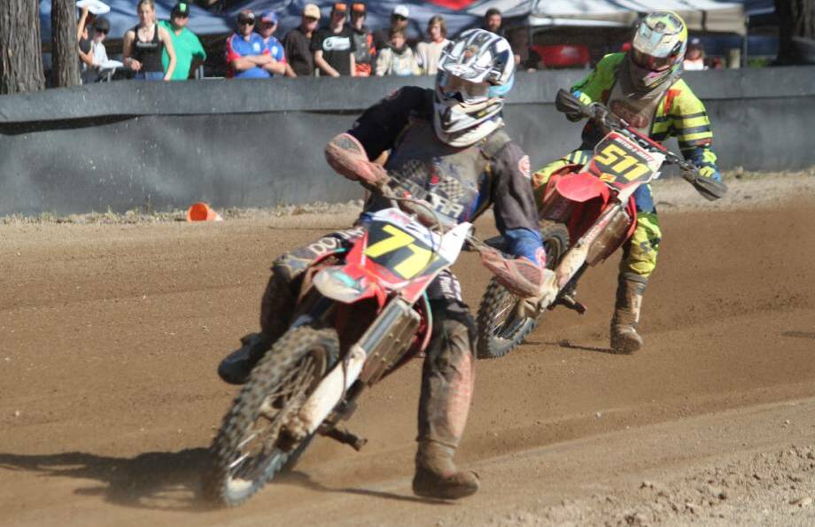 GLORY: Mitchell James (pictured) and his brother Bailey are stars on the rise in the world of dirt track racing. Photo: MAITLAND MERCURY