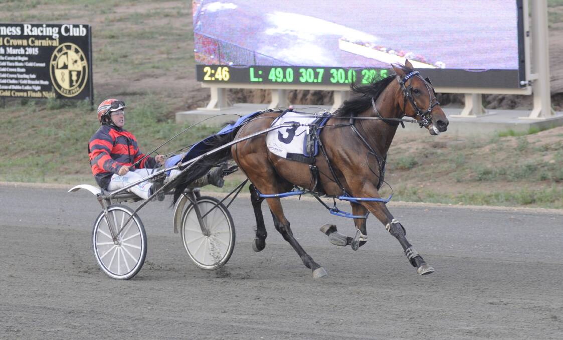 BACK AT IT: Barry Lew's Karloo Ten Seventy, pictured ay Bathurst in the past, returns from a spell at Bathurst on Wednesday night. Photo: FILE