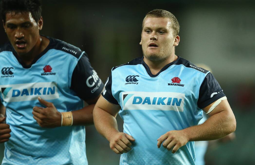 IN THE RUNNING: Dubbo product and Waratahs prop Tom Robertson is every chance of playing at Mudgee in a Super Rugby trial match next February. Photo: GETTY IMAGES