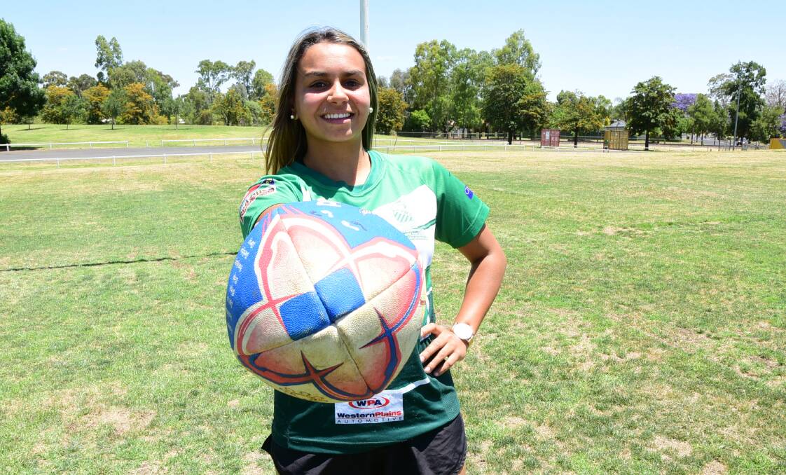 TAG TIME: Dubbo's Rikka Lamb-Lane departs for New Zealand on Thursday where she will compete at the Oceania Cup. PAIGE WILLIAMS