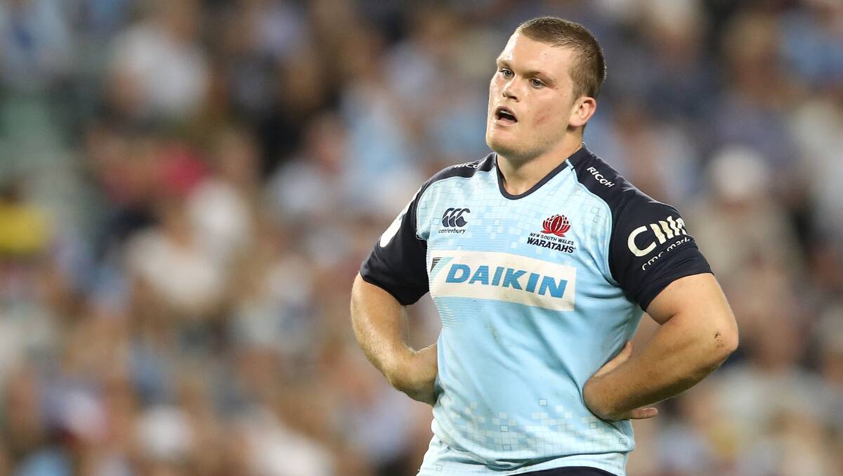 HOLDING FIRM: Tom Robertson has maintained his place in the NSW Waratahs lineup for Friday's clash but many others haven't. Photo: GETTY IMAGES