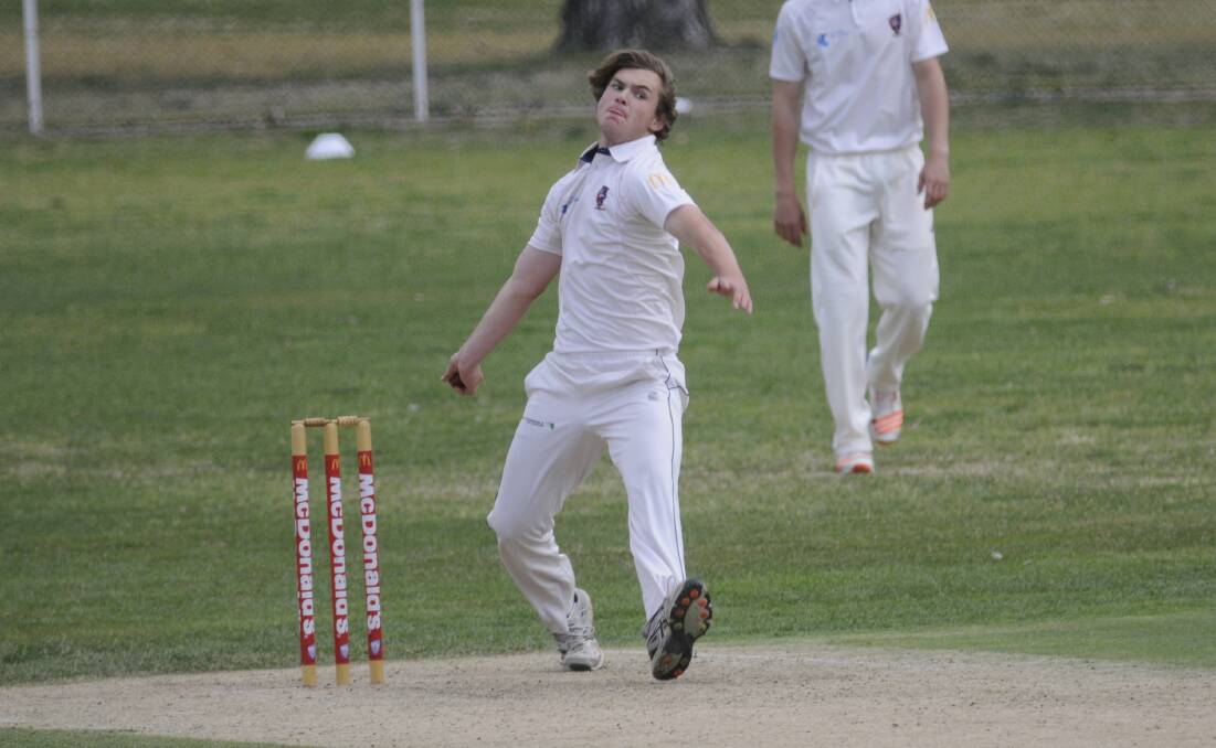 STRONG START: Dubbo CYMS quick Ben Knaggs claimed two wickets as the Western Zone under 18s outclassed Gordon. Photo: CHRIS SEABROOK