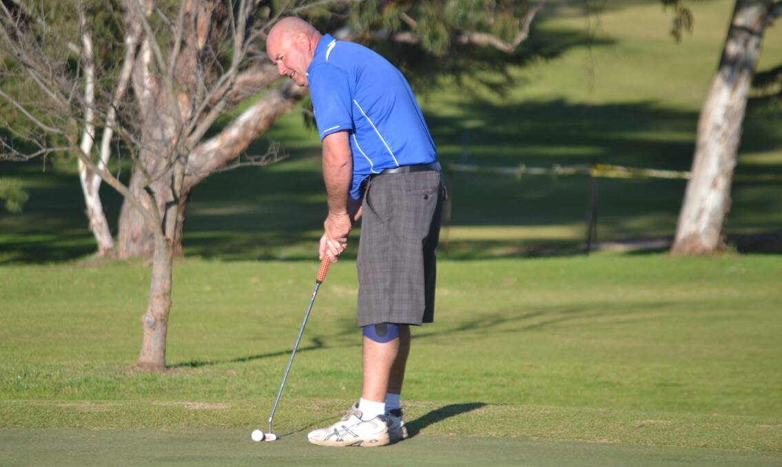 TEEING OFF: Peter Kirwan is gearing up for his club's clash with Parkes.