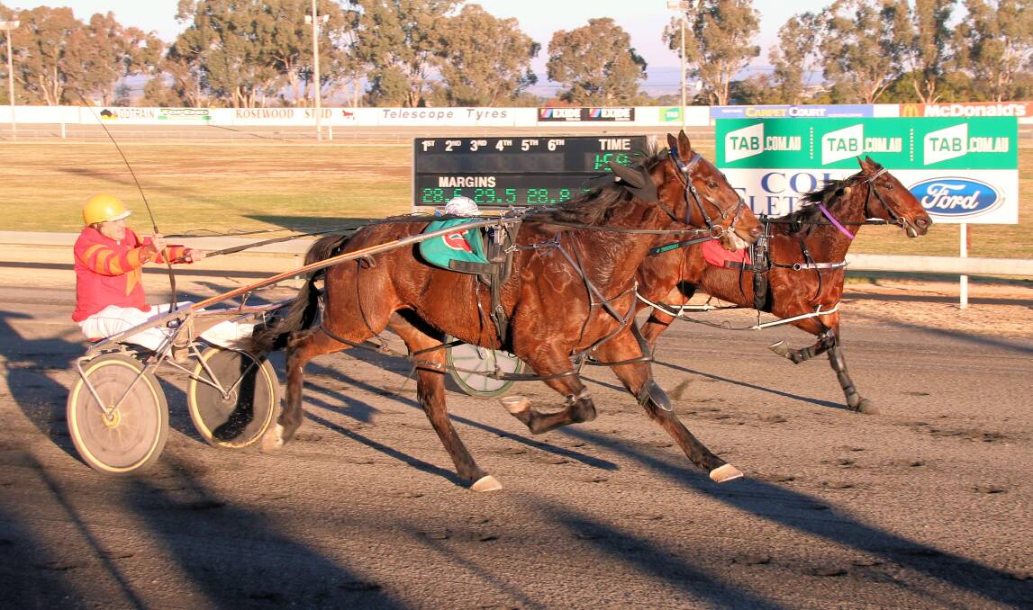CHANCE: Spiros Calligeros and Desdon Murruffy have won at Parkes in the past and the pair will line up again this weekend. Photo: COFFEE PHOTOGRAPHY