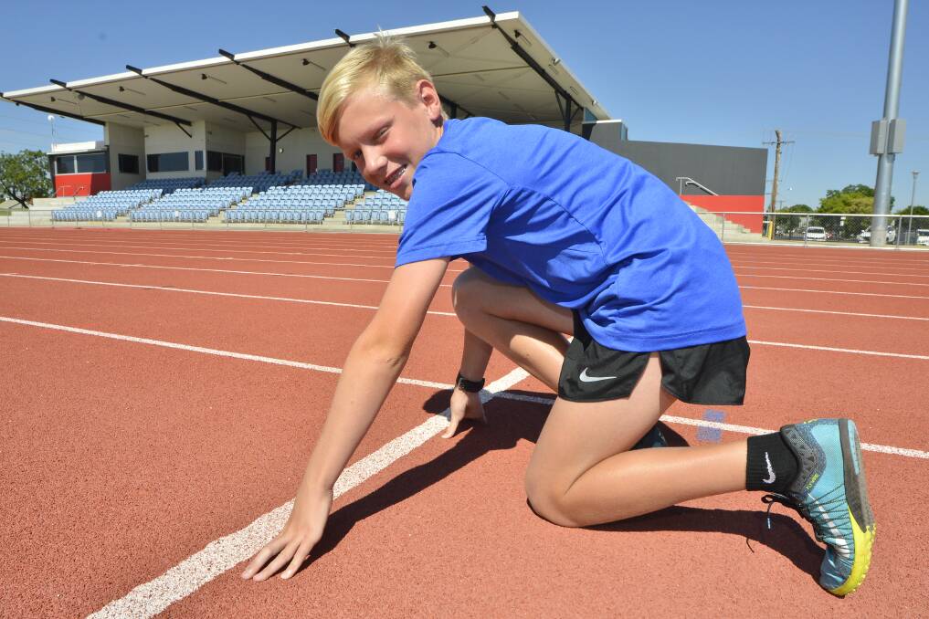 ONE TO WATCH: Lachie Townsend is one of Dubbo's leading athletes heading into the Athletics NSW Country Championships. Photo: BELINDA SOOLE