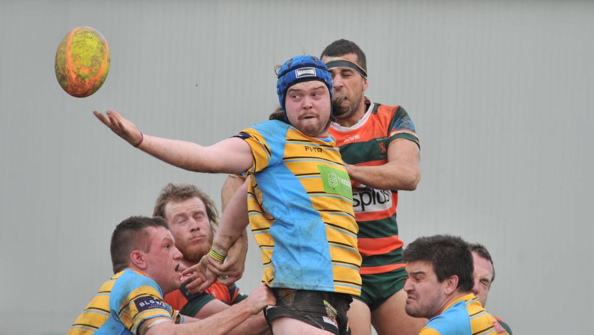CALL FOR CHANGE: CSU club captain Charlie McIntosh has called on Central West to consider lifting colts back to under 20s. Photo: JUDE KEOGH