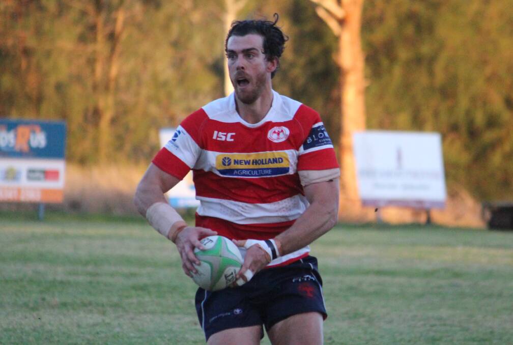 DANGER MAN: John Grant reverts to fullback this weekend, a place where he could cause real damage against a struggling Dubbo Rhinos side. Photo: PETER GUTHRIE