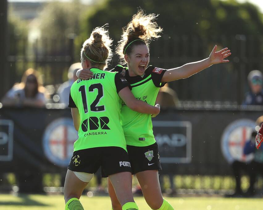 WORTHY SELECTION: Dubbo product Grace Maher's stellar season got even better on Monday when she was named in the Matildas squad for an upcoming training camp. Photo: GETTY IMAGES