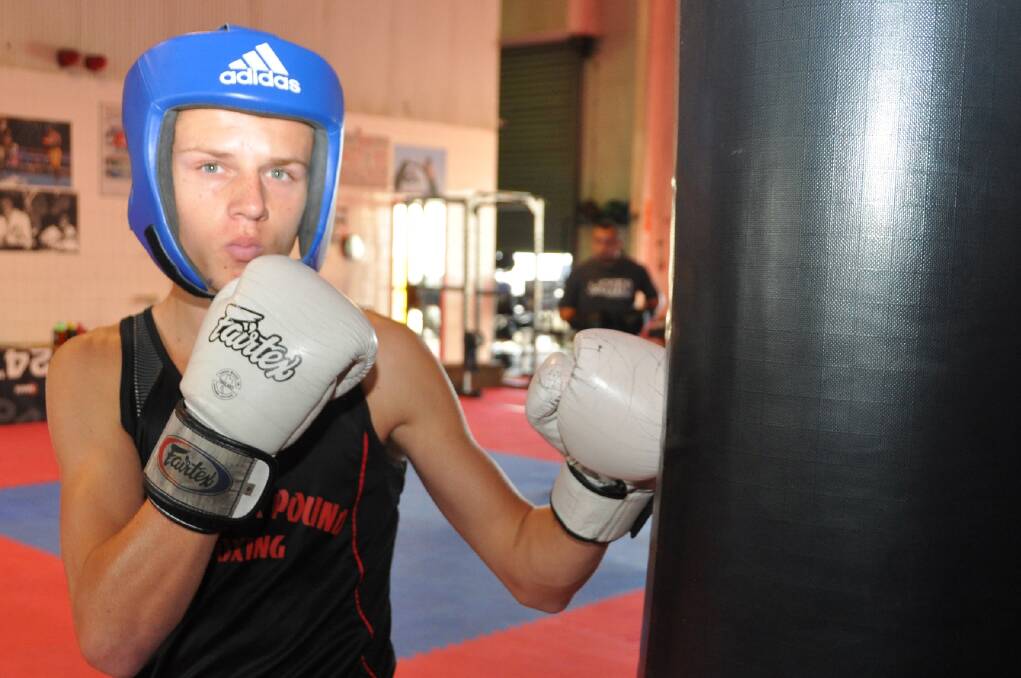 RISING STAR: John Hill recnetly took out the NSW Flyweight boxing title. Photo: CONTRIBUTED
