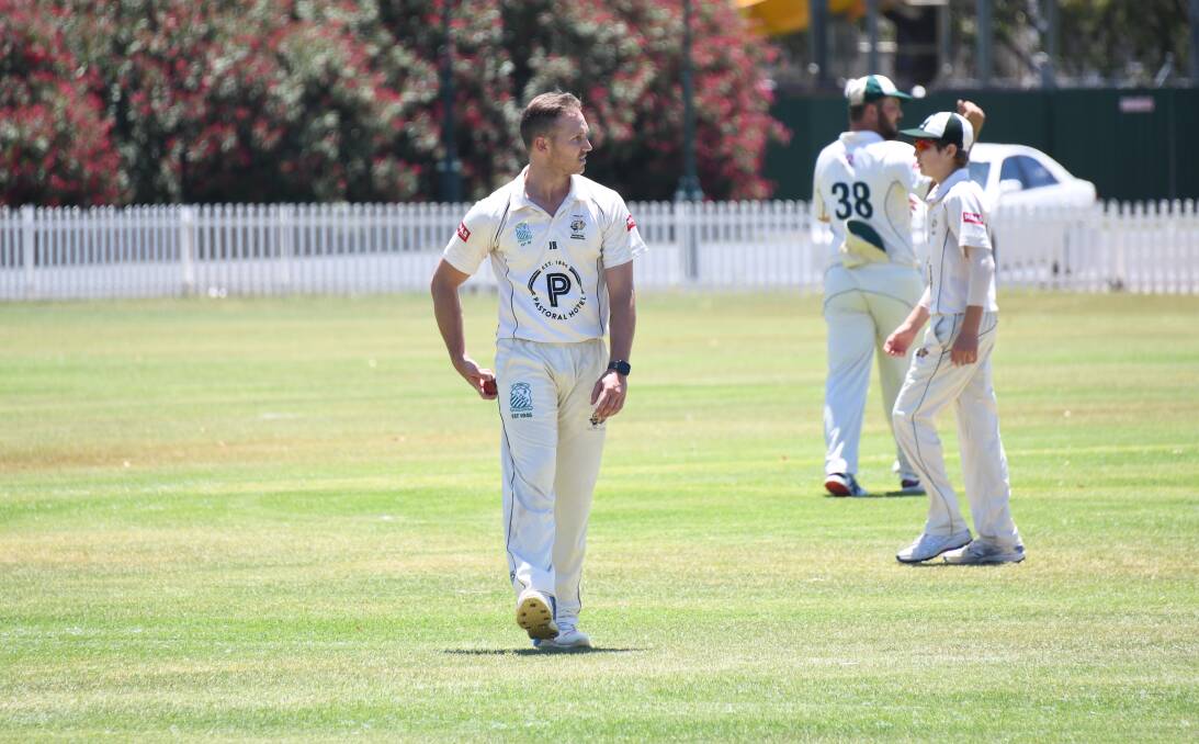 Ben Patterson produced his best bowling figures of the season for CYMS on Saturday. Picture by Amy McIntyre