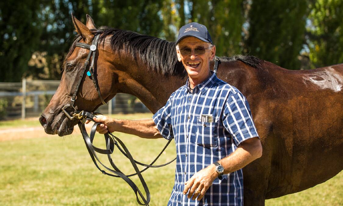 DERBY DELIGHTS: Local trainer Peter Nestor is keen to be around the Derby Day atmosphere. Photo: JANIAN MCMILLAN (www.racingphotography.com.au)