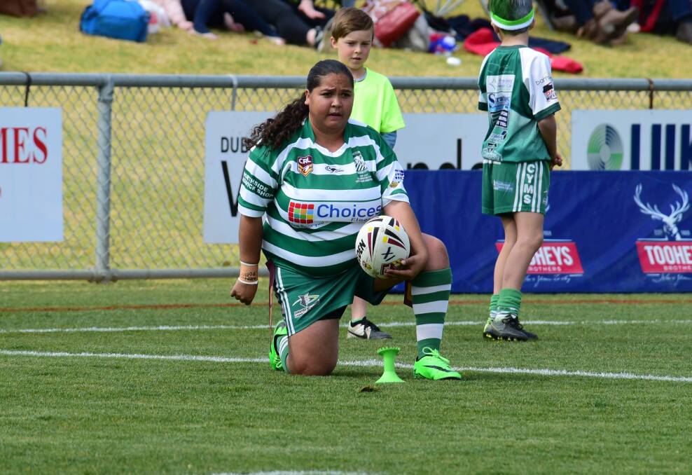 KEY FIGURE: Reigning Group 11 League Tag Player of the Year Kaitlyn Mason is set to figure for the region's rugby league side. Photo: BELINDA SOOLE