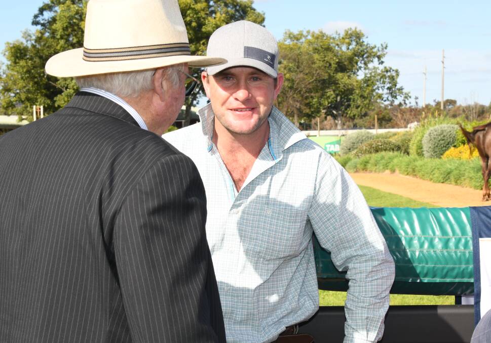 Dubbo trainer Brett Robb won Saturday's $500,000 Country Championships Final. Picture by Amy McIntyre