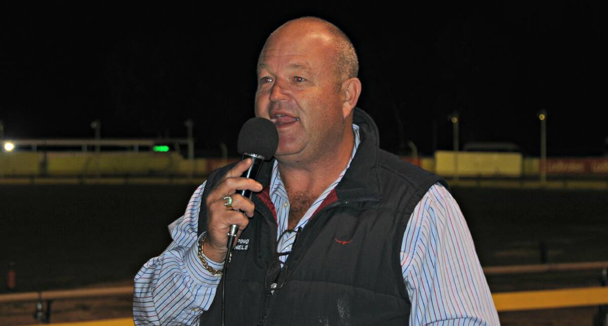GOOD CAUSE: Dubbo Greyhound Racing Club president Shayne Stiff said his club was keen to get behind the Ryan Medley Appeal. Photo: NICK GUTHRIE