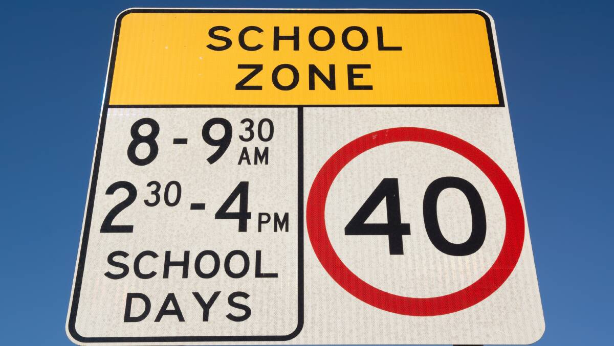 Safety in numbers: The NSW Government has been upgrading school zone signs at 400 schools across the state, including schools in the Dubbo electorate.